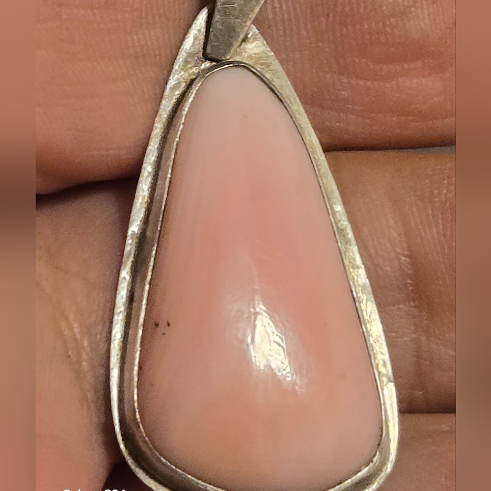 Pink Opal Gemstone 925 Sterling Silver Handmade